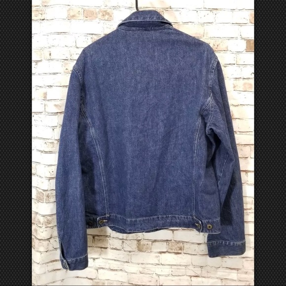 Burberry XL nova check denim jean jacket - Picture 2 of 8